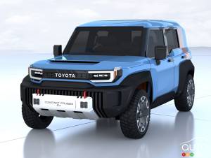 Toyota montre un bébé Land Cruiser électrique